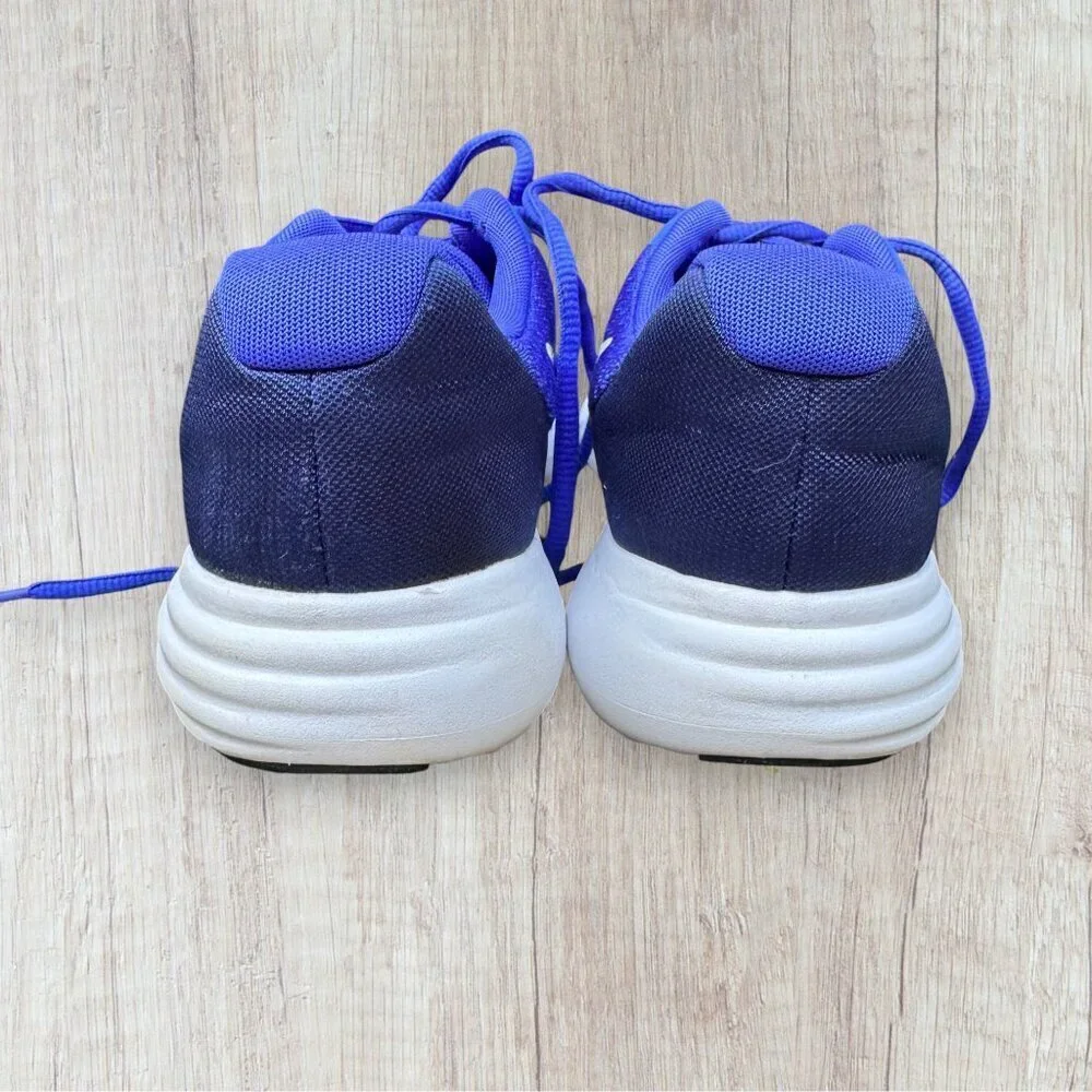 NIKE Lunar Converce Blue White Sneakers Athletic Running Shoes Size 7Y 7 Youth